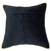 Modern Dual-Tone Blue & Brown Pillow Covers (Set of 2, 16×16) |  ZIPCushions