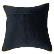Modern Dual-Tone Blue & Brown Pillow Covers (Set of 2, 16×16) | ZIPCushions