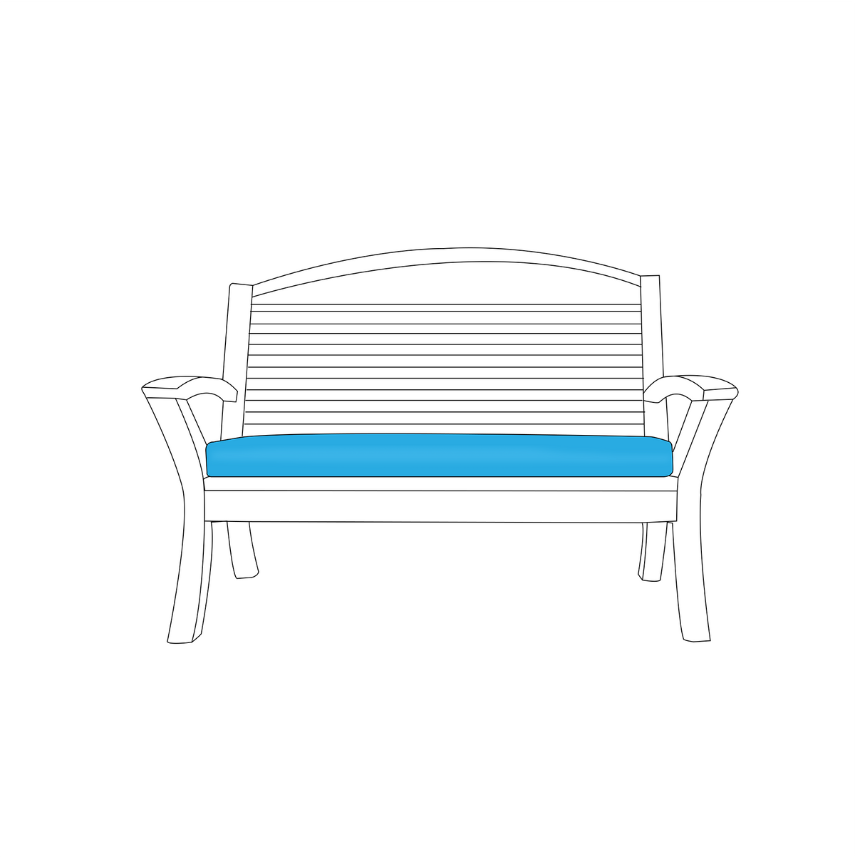 Custom Cushions For Outdoor Seat-Bench &amp; Furnitures