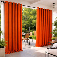 Sunbrella Canvas Pumpkin Curtain