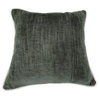 Charcoal and Gray Pillow Covers with Contrast Texture (Set of 2, 16×16) |  ZIPCushions