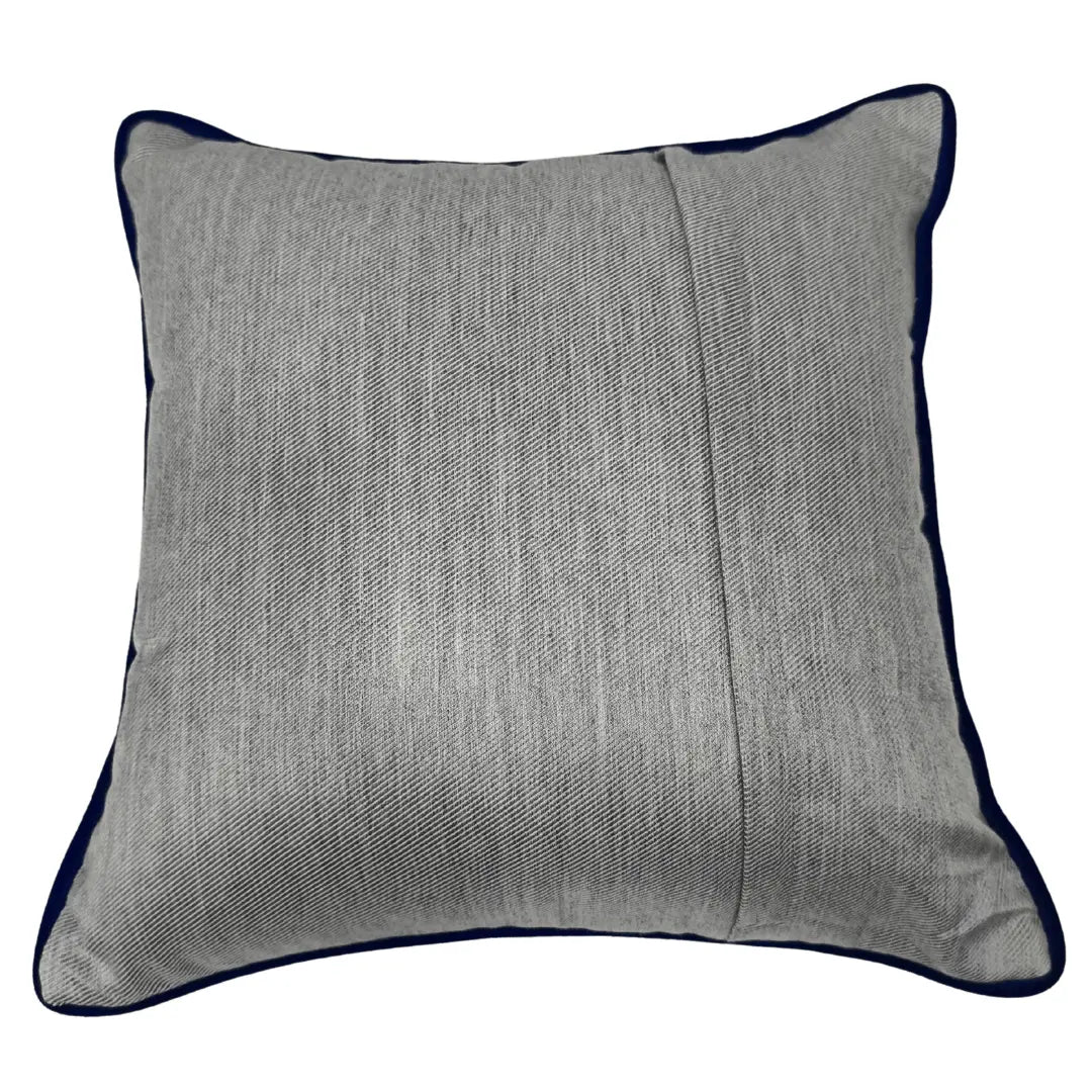 Gray Patchwork Pillow Covers (Set of 2, 16×16) |  ZIPCushions