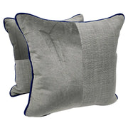 Gray Patchwork Pillow Covers (Set of 2, 16×16) | ZIPCushions