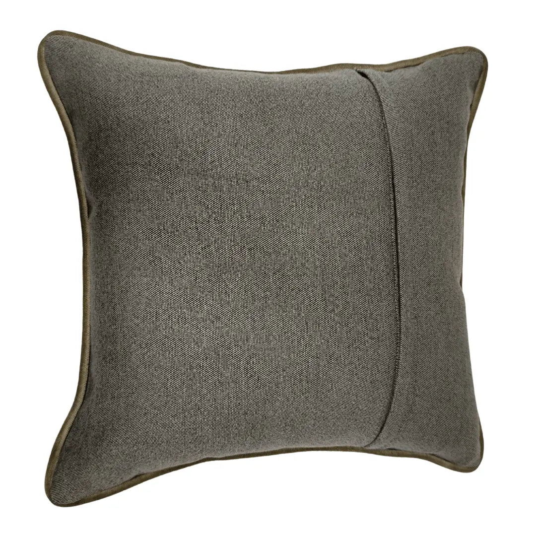 Brown Textured Velvet Pillow Covers (Set of 2, 16×16) |  ZIPCushions
