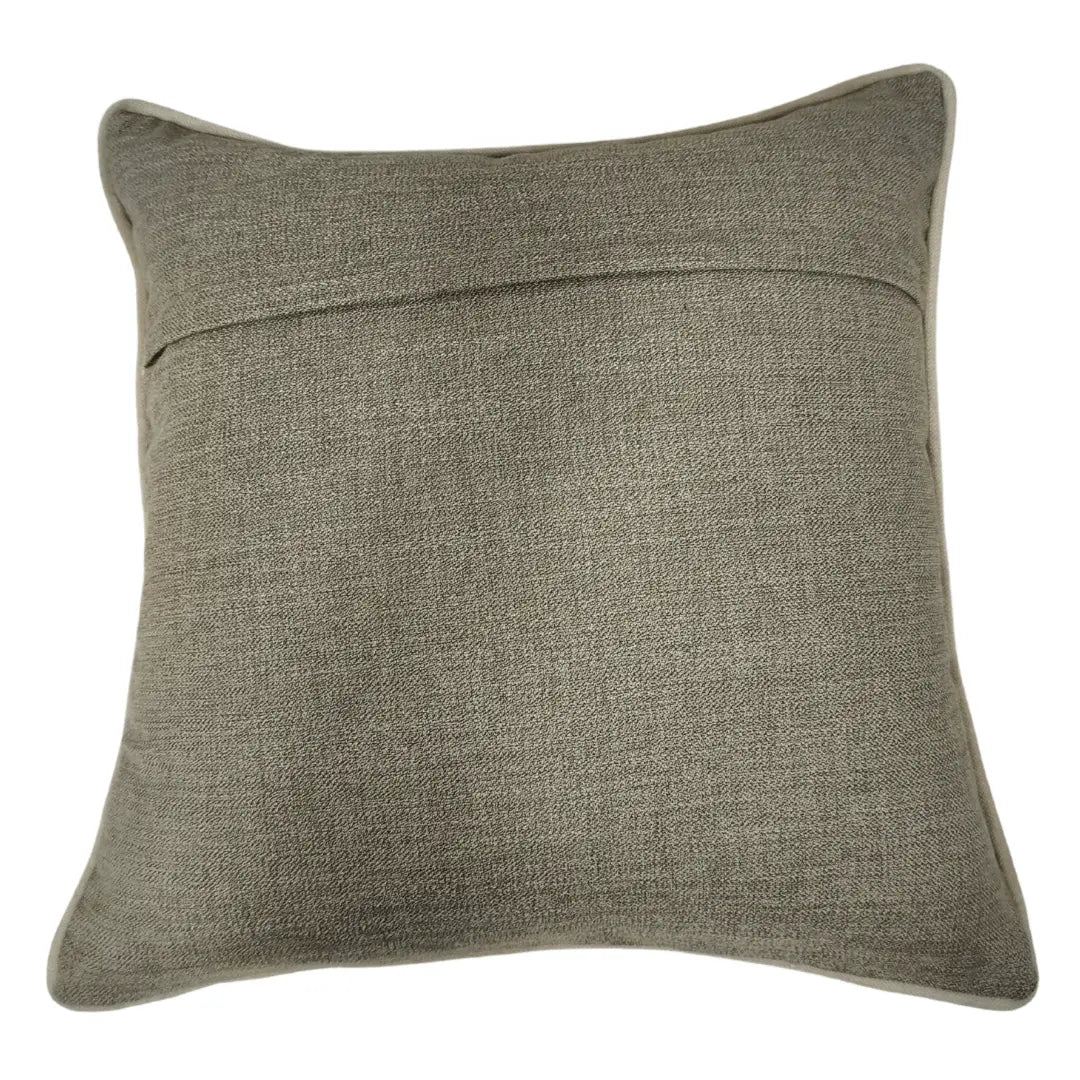Gray Cassia and Bouclé Pillow Covers (Set of 2, 16×16) |  ZIPCushions