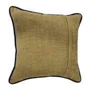 Golden Taupe Velvet Pillow Covers (Set of 2, 16×16) | ZIPCushions