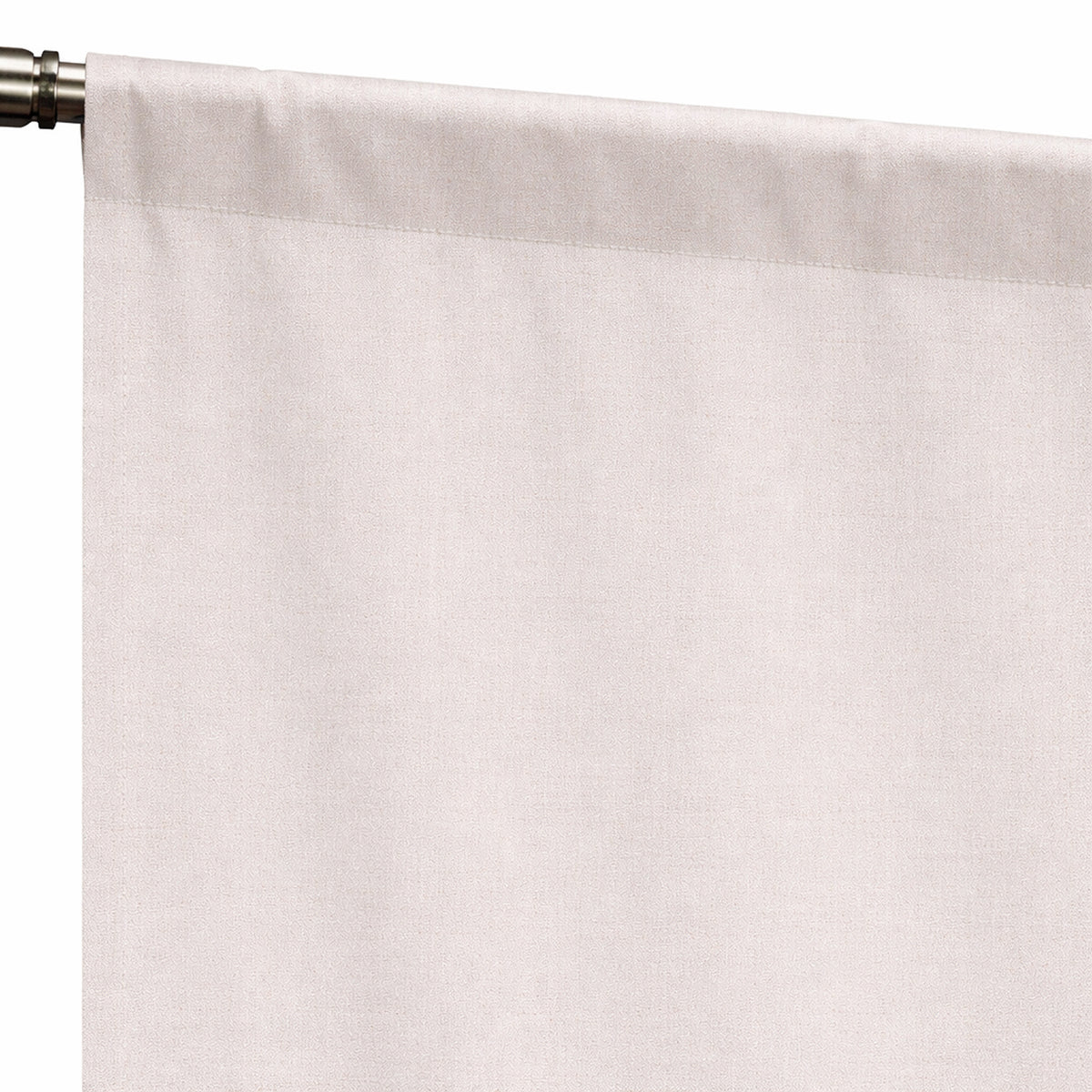 Sunbrella® Canvas Silver Grey Curtain