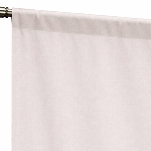 Sunbrella® Canvas Silver Grey Curtain