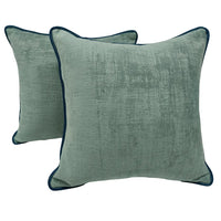 Luxe & Elegant Sage Green Pillow Covers (16x16,Set of 2)