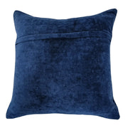 Royal Blue Velvet & Bouclé Pillow Covers (Set of 2, 16×16) | ZIPCushions