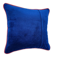 Blue Velvet Double Tone Pillow Covers (16x16, Set of 2) |  ZIPCushions
