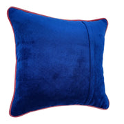 Blue Velvet Double Tone Pillow Covers (16x16, Set of 2) | ZIPCushions