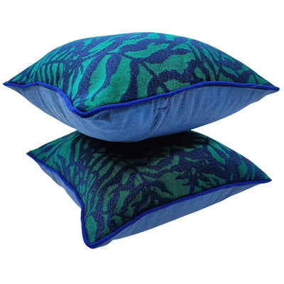 Tropical Pattern Pillow Covers (16x16, Set of 2) - Alternate image