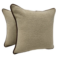 Cozy Bouclé Pillow Covers (16x16, Set of 2) |  ZIPCushions