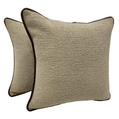Cozy Bouclé Pillow Covers (16x16, Set of 2)