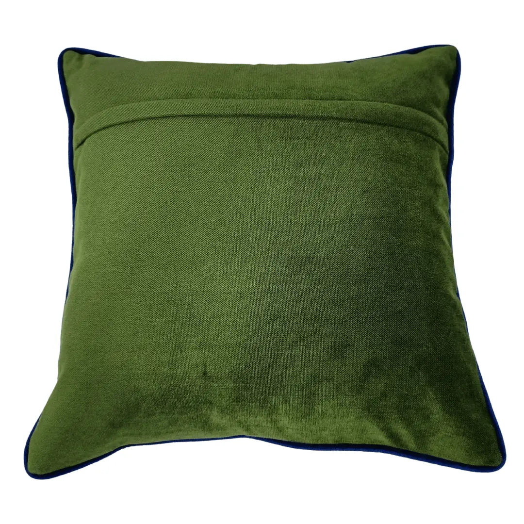 Green Velvet Pillow Covers (16x16, Set of 2) |  ZIPCushions