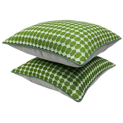 Geometric Pattern Pillow Covers (16x16, Set of 2) - Alternate image