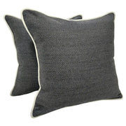Herringbone Pattern Pillow Covers (16x16, Set of 2) | ZIPCushions
