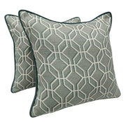 Geometric Pattern Pillow Covers (16x16, Set of 2) | ZIPCushions
