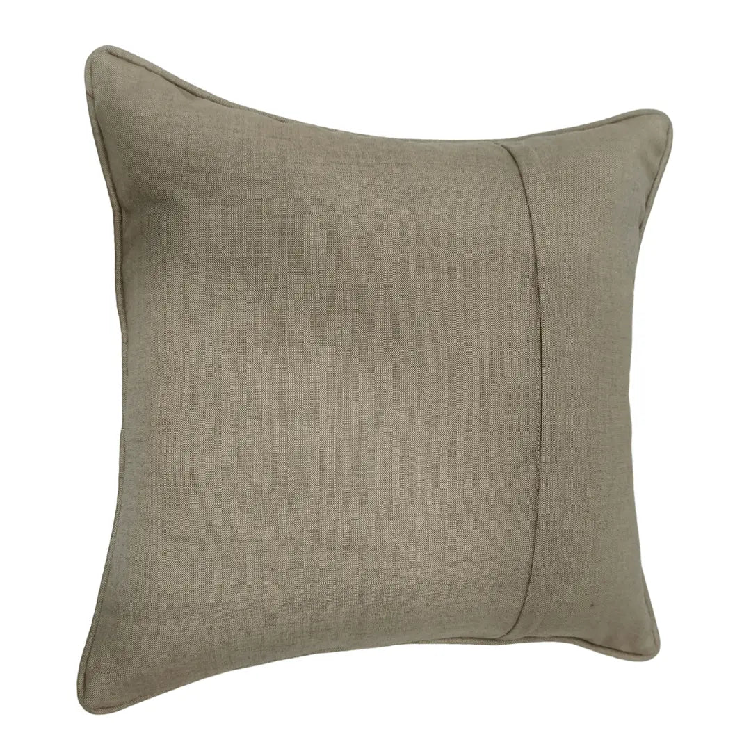 Silver Textured Sunbrella Pillow Covers (16x16, Set of 2) |  ZIPCushions