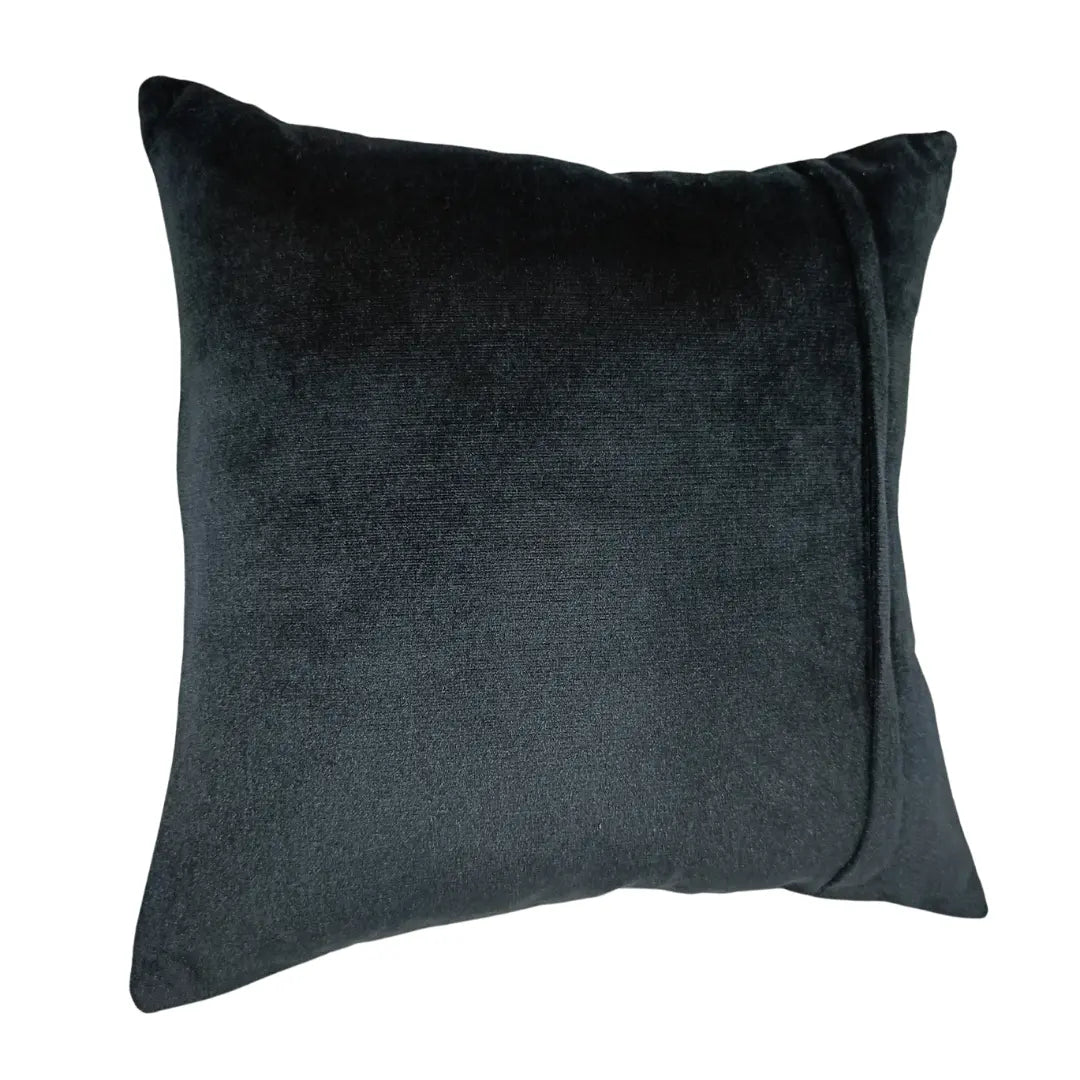 Black and Grey Herringbone Pillow Covers (16x16, Set of 2) |  ZIPCushions