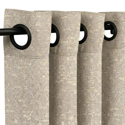 Custom Otter Concert Textured Curtain - alternate view
