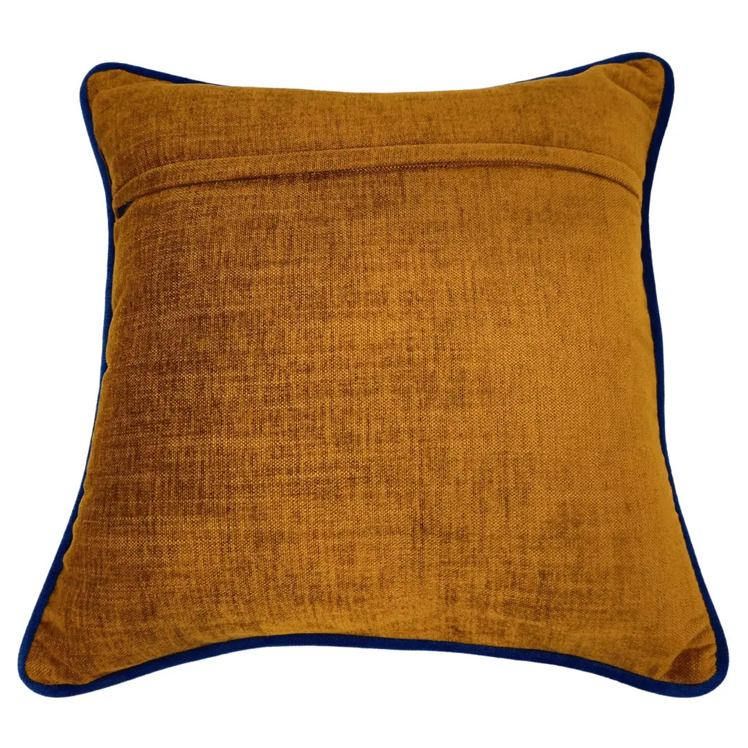 Mustard Herringbone Pillow Covers (16x16, Set of 2) |  ZIPCushions