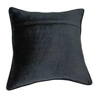 Brown and Black Double Tone Pillow Covers (16x16, Set of 2) |  ZIPCushions