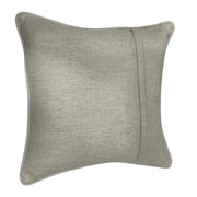 Soft Grey Herringbone Pillow Covers (16x16, Set of 2) | ZIPCushions