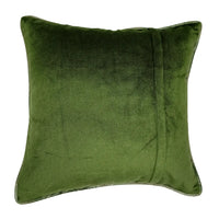Green Velvet Dual Tone Pillow Covers (16x16, Set of 2) |  ZIPCushions
