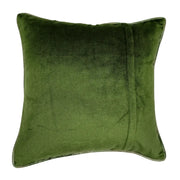 Green Velvet Dual Tone Pillow Covers (16x16, Set of 2) | ZIPCushions