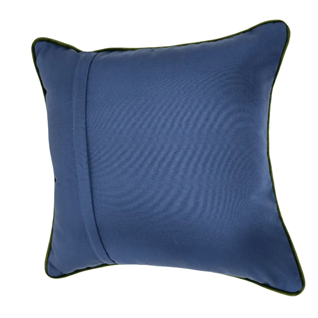 Grey and Blue Dual Tone Pillow Covers (16x16, Set of 2) |  ZIPCushions