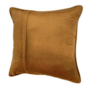 Golden Elegance Dual Tone Pillow Covers (16x16, Set of 2) | ZIPCushions