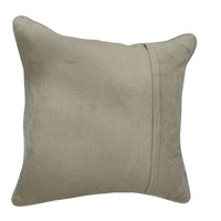 Beige & Taupe Dual-Tone Pillow Covers (16x16, Set of 2) |  ZIPCushions