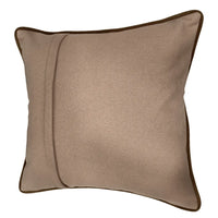 Brown Dual-Tone Pillow Covers (16x16, Set of 2) |  ZIPCushions