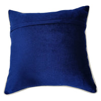 Blue & Beige Dual-Tone Pillow Covers (16x16, Set of 2) |  ZIPCushions