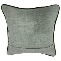 Deep Green Velvet Luxe Pillow Covers (16x16, Set of 2) |  ZIPCushions