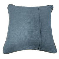 Muted Blue Textured Pillow Covers (16x16, Set of 2) |  ZIPCushions