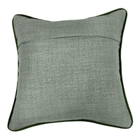 Olive Green Textured Pillow Covers (16×16, Set of 2) |  ZIPCushions