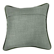 Olive Green Textured Pillow Covers (16×16, Set of 2) | ZIPCushions