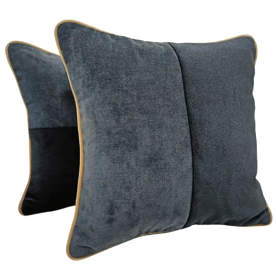 Charcoal Gray Pillow Covers (16×16, Set of 2) | ZIPCushions
