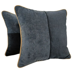 Charcoal Gray Pillow Covers (16×16, Set of 2)