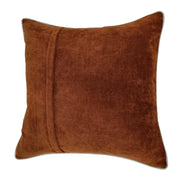 Rust & Taupe Textured Pillow Covers (16×16, Set of 2) | ZIPCushions