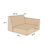 OW Lee Creighton Replacement Left Arm Cushions