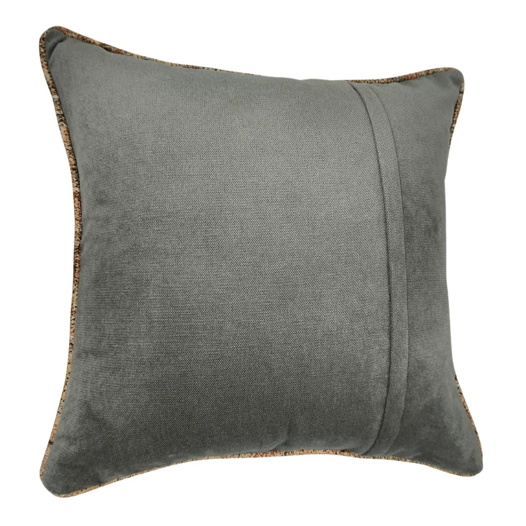 Gray Dual-Tone Elegant Pillow Covers (16x16, Set of 2) |  ZIPCushions