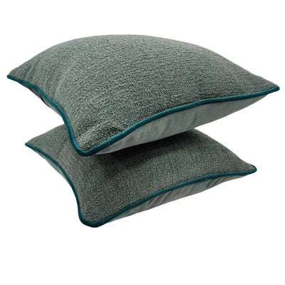 Soft Sage Green Pillow Covers  (16x16, Set of 2) - Alternate image
