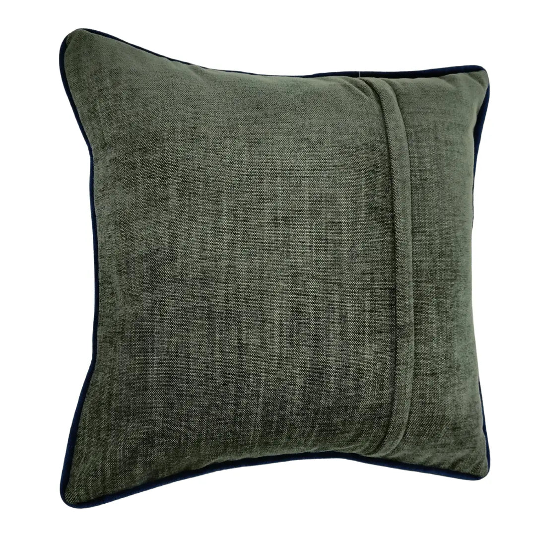 Green Textured Pillow Covers (16×16, Set of 2) |  ZIPCushions