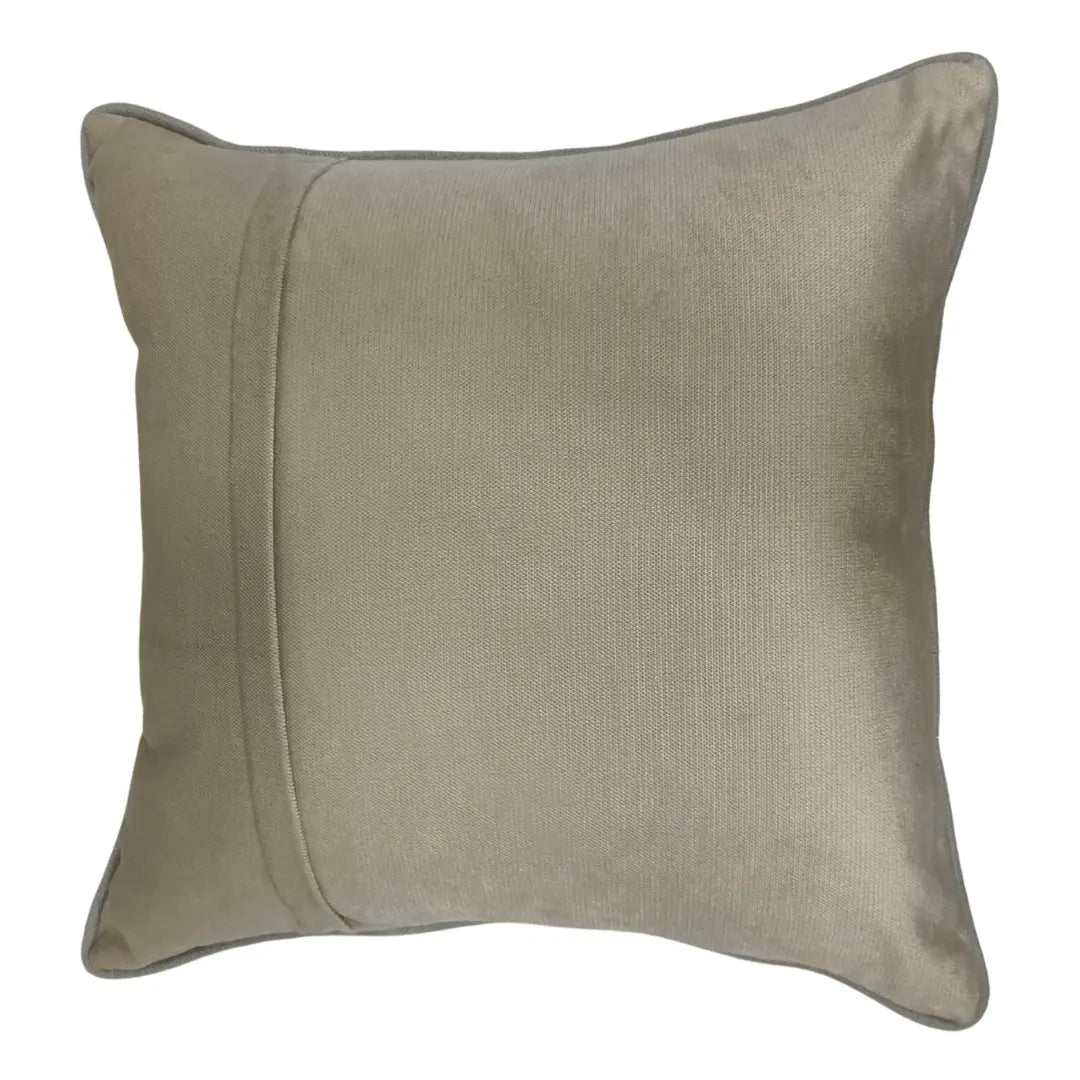 Soft Gray Two-Tone Pillow Covers (Set of 2, 16×16) |  ZIPCushions