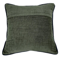 Olive Green Velvet Pillow Covers (Set of 2, 16×16) |  ZIPCushions