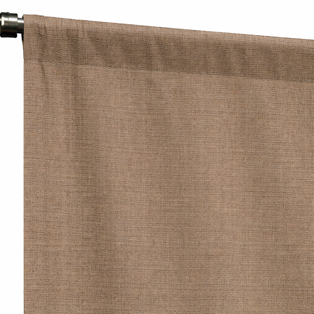 Sunbrella Canvas Taupe 5461 Curtain - Image 6 | ZIPCushions - view 6